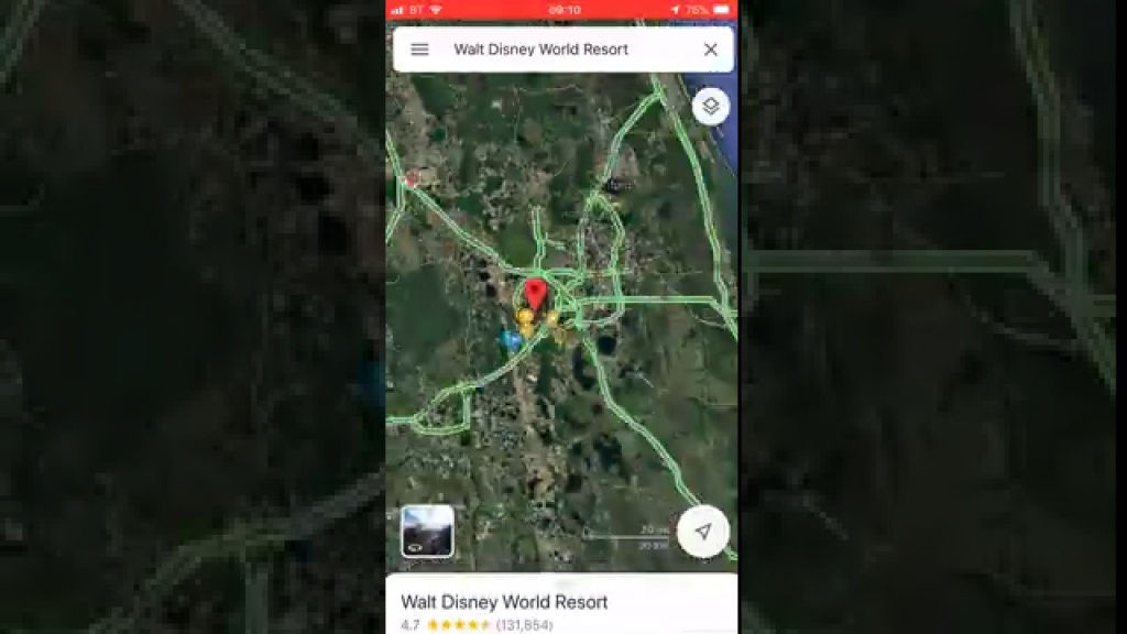 How To Use Google Maps Offline - Create Your Own Free Orlando Map - Sat Nav With Florida Maps