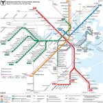 How To Use The Boston Subway | Map And Tips | Free Toursfoot   Mbta Subway Map Printable