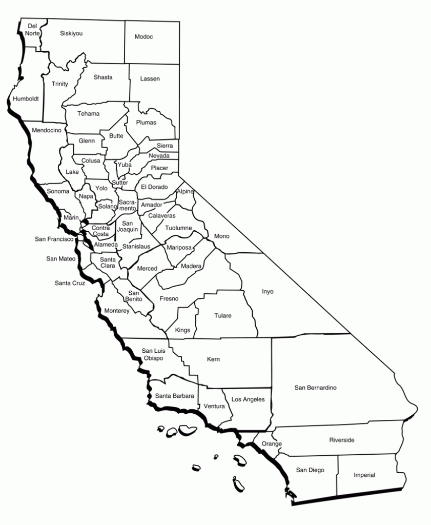 How To Use Your County&amp;#039;s Voting System | California Secretary Of State - Show Map Of California Counties