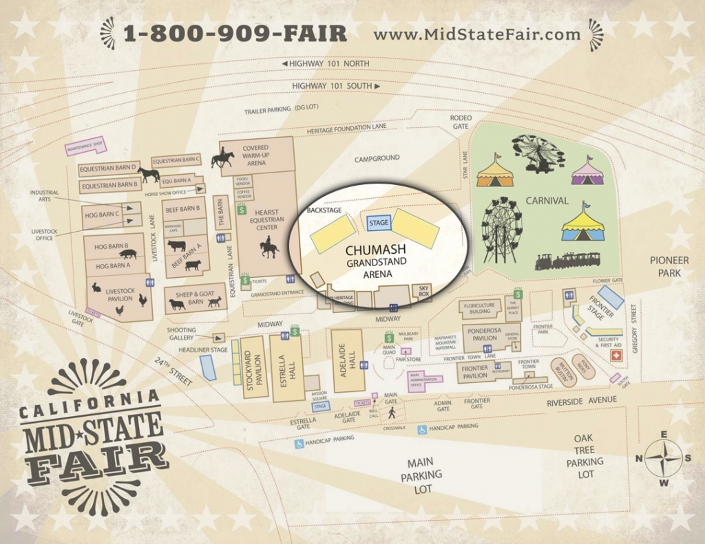 Ideas Of Mid State Fair Seating Chart Cool Tba July 20 | Geotecsolar - California Mid State Fair Map
