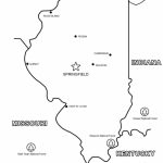 Illinois Map Coloring Page | Free Printable Coloring Pages   Printable Map Of Illinois