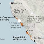 Image Result For How Do You Get To Pfeiffer Beach With The Road   California Highway 1 Closure Map