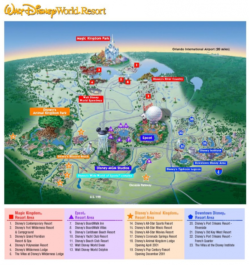 Images Of Disneyworld Map | Map Of Disney World Parks | A Traveling - Disney Orlando Florida Map