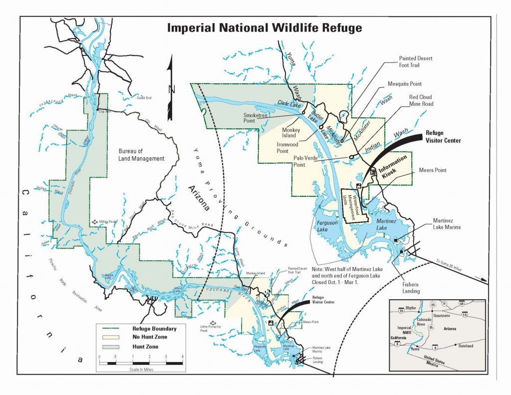 Imperial National Wildlife Refuge | We&amp;#039;ve Moved To Www.legallabrador - California Lead Free Hunting Map
