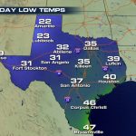 Increasing Snow Chances Forwest Texas?   Weathernation   Texas Forecast Map