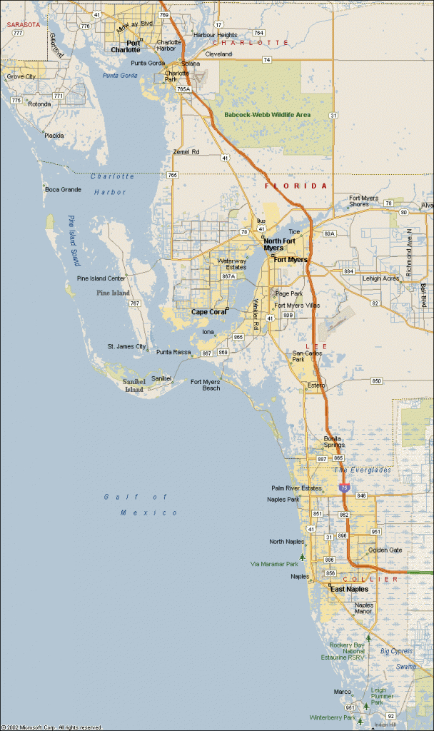 Index Of /maps - Map Of Sw Florida