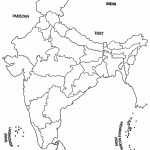 India Map Outline A4 Size | Map Of India With States | India Map   India Political Map Outline Printable
