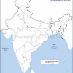 India Political Map In A4 Size   Blank Political Map Of India Printable