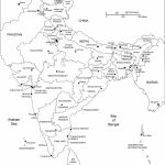 India Printable, Blank Maps, Outline Maps • Royalty Free   India Map Printable Free