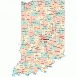 Indiana Road Map   In Road Map   Indiana Highway Map   Printable Map Of Indiana