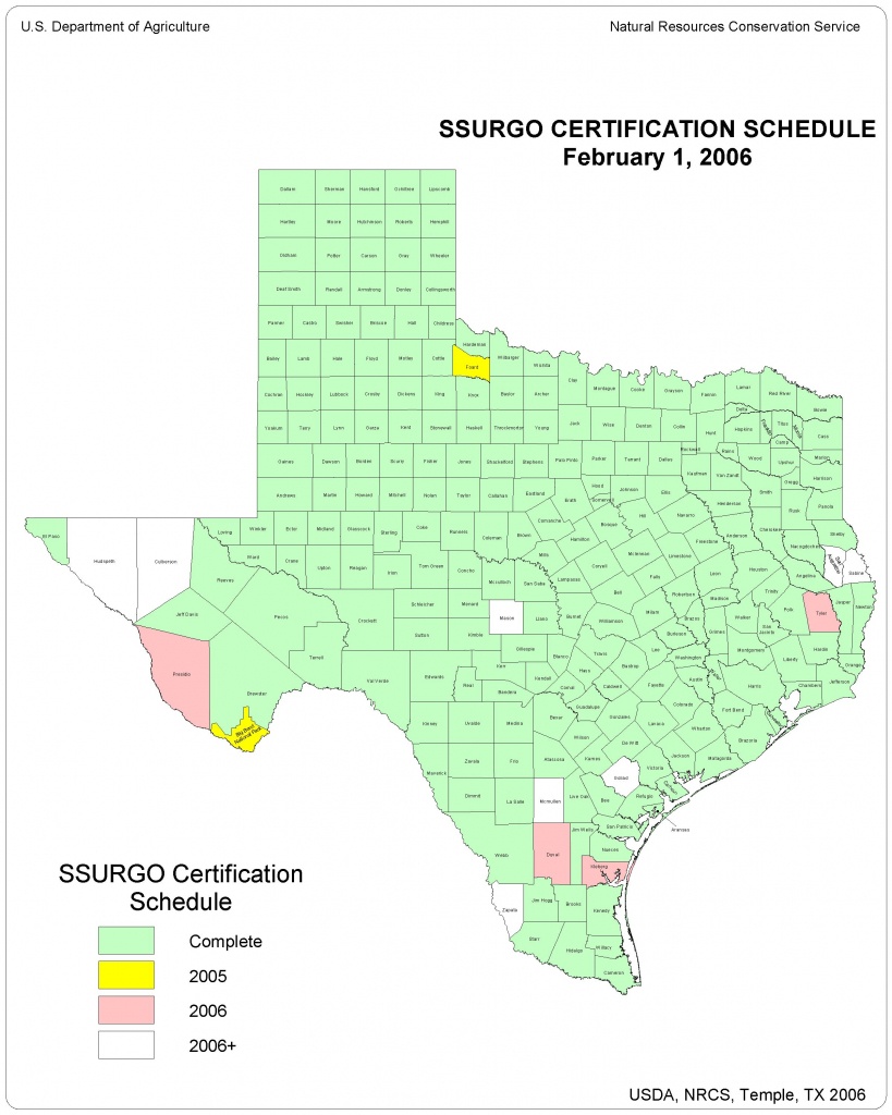 Information On Texas Soils - Texas Soil Map