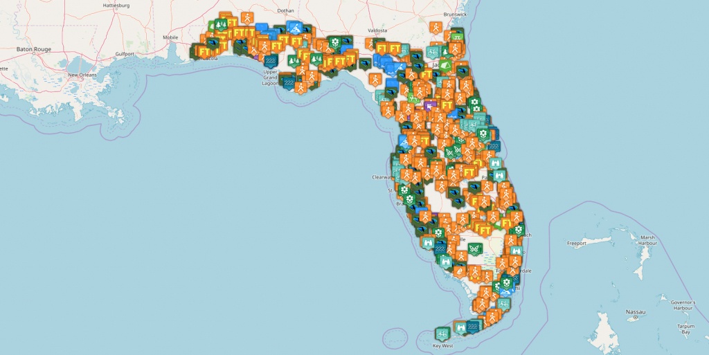 Interactive Map | Florida Hikes! - Florida Scenic Trail Interactive Map