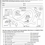 Intermediate Directions Worksheet | Graphic Design & Logos | Map   Map Skills Quiz Printable