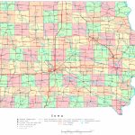 Iowa Printable Map   Printable Map Of Des Moines Iowa