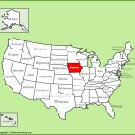 Iowa State Maps | Usa | Maps Of Iowa (Ia)   Printable Map Of Iowa