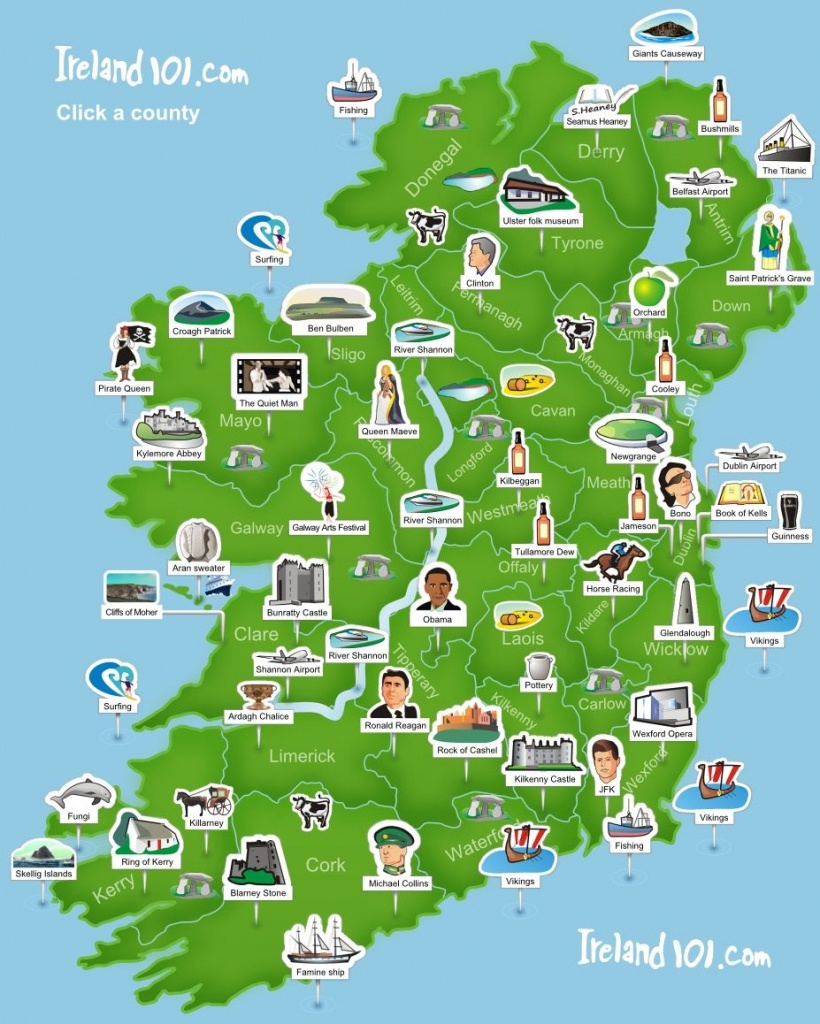 Ireland 101 - Map Of Ireland. Super Simplistic But Easy To Use At A - Printable Map Of Ireland And Scotland