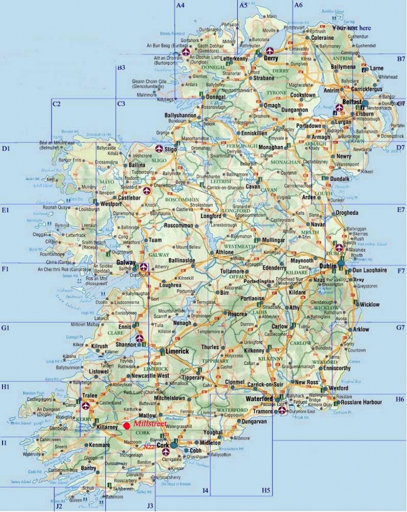 Ireland Maps | Printable Maps Of Ireland For Download - Free Printable Map Of Ireland