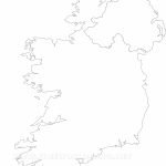 Ireland Political Map   Printable Blank Map Of Ireland