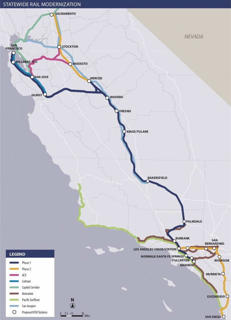 Is California High-Speed Rail Still Happening? - Curbed - California Bullet Train Map