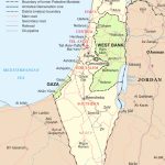 Israeli Occupied Territories   Wikipedia   Free Printable Map Of Israel