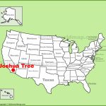 Joshua Tree Location On The U.s. Map   Joshua Tree California Map