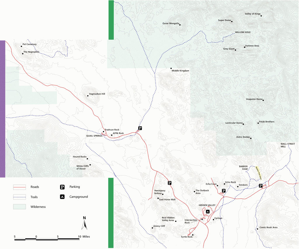 Joshua Tree Maps | Npmaps - Just Free Maps, Period. - Joshua Tree California Map