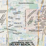 Judgmental Maps — Delray Beach, Flel Jefe Copr. 2015 El Jefe.   Del Ray Florida Map