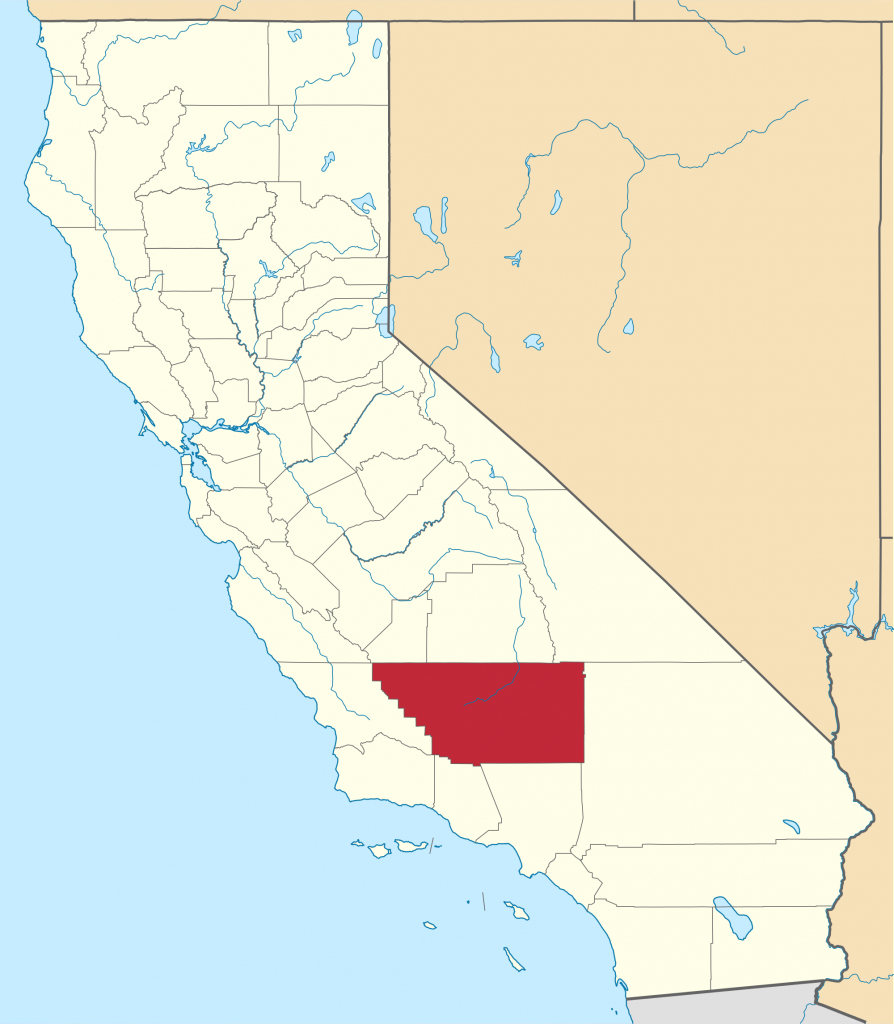 Kern County, California - Wikipedia - Mojave California Map