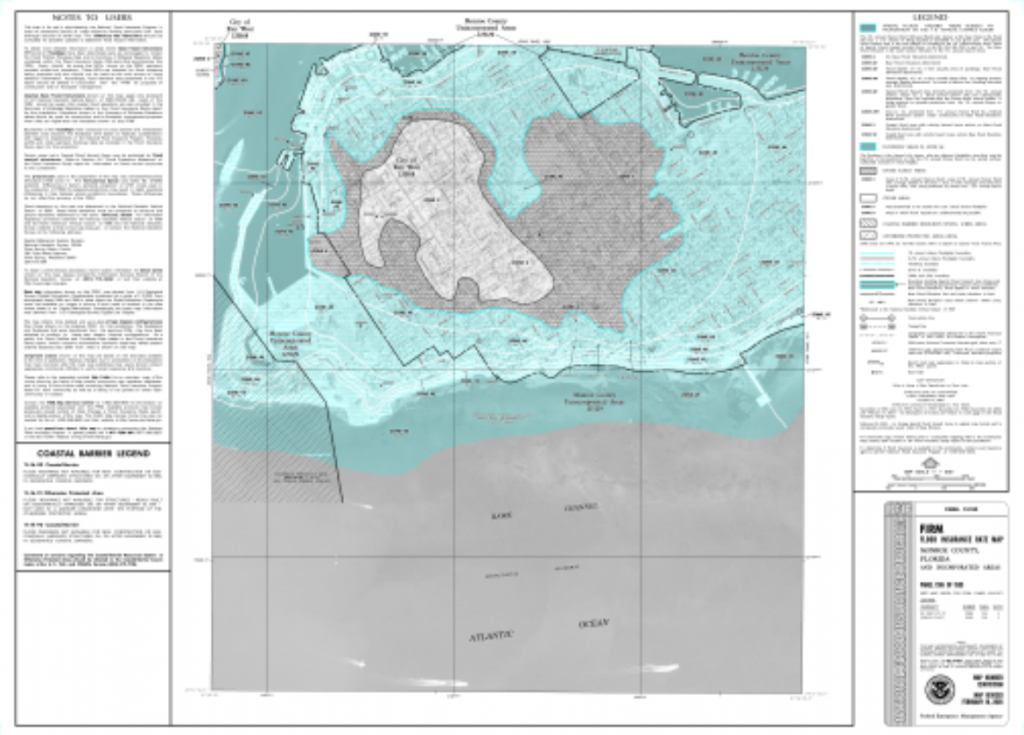 Key West Flood Zones &amp;amp; Insurance Explained – Krystal Thomas | Key West - Florida Keys Flood Zone Map