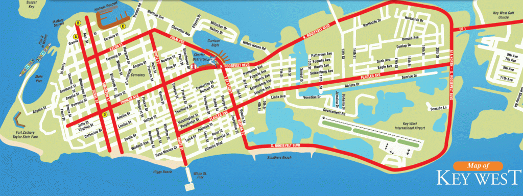 Key West Maps | Compressportnederland - Street Map Of Key West Florida