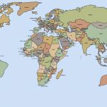 Labeled World Map Printable | Sitedesignco   Detailed World Map Printable
