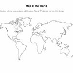 Labeled World Map Printable | Sksinternational   Basic World Map Printable