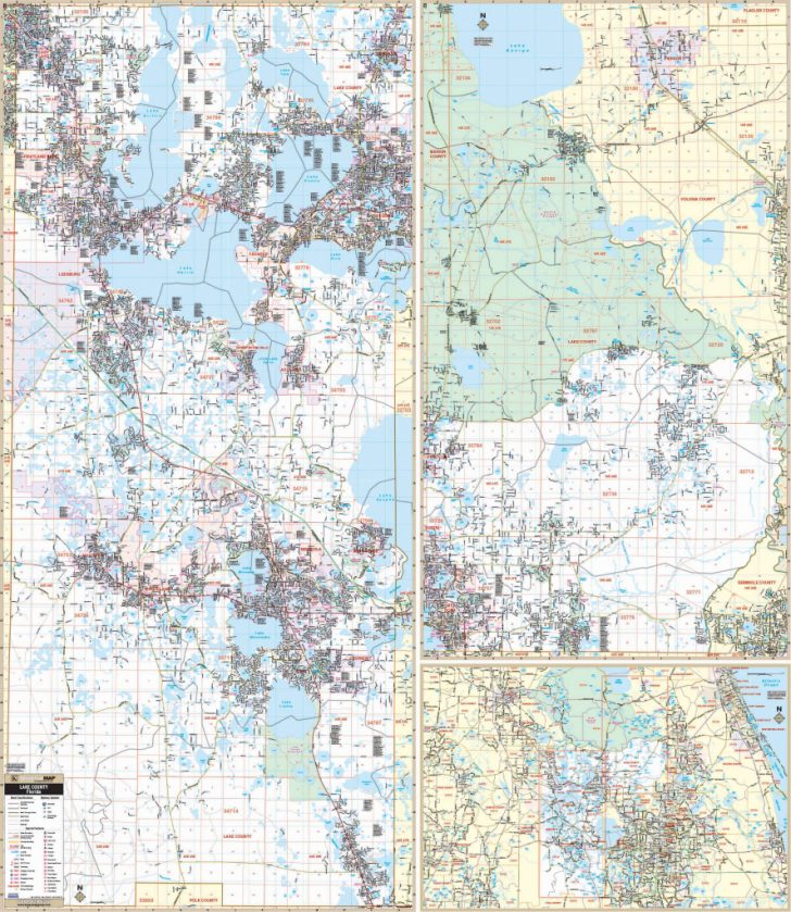 Map Of Lake County Florida