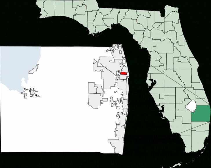 Lauderdale Lakes Florida Map