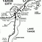 Lake Tahoe Area Maps | Detailed Lake Tahoe Area Mapregion   Tahoe City California Map
