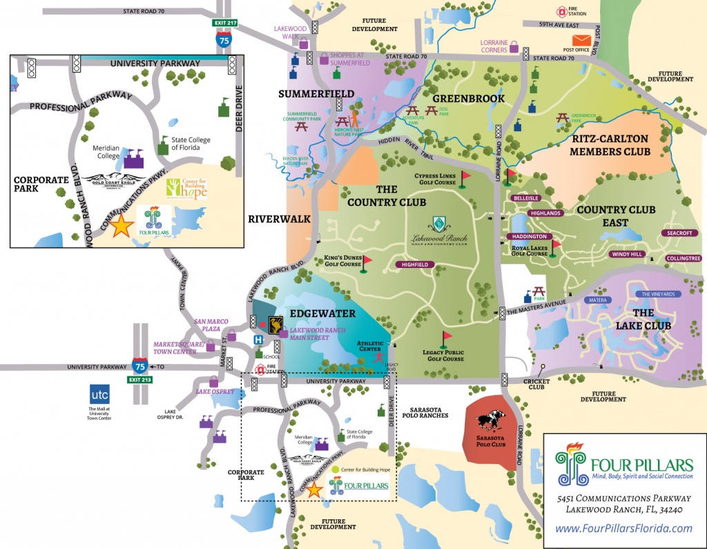 Lakewood Ranch Florida Map | Fysiotherapieamstelstreek - Lakewood Florida Map