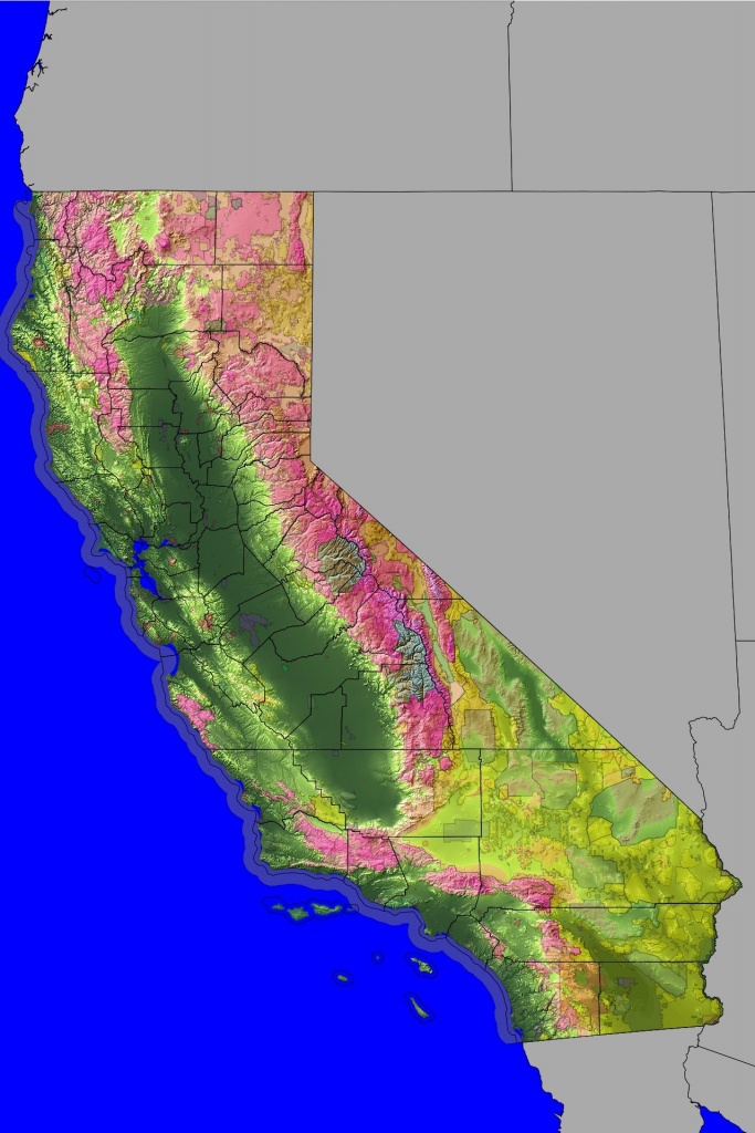 Land Ownership Map California | Geology: Geologic Maps | California - California Land Ownership Map