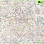 Large Detailed Map Of Dublin   Dublin City Map Printable