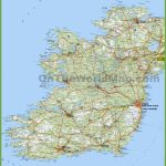 Large Detailed Map Of Ireland With Cities And Towns   Large Printable Map Of Ireland