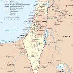Large Detailed Map Of Israel   Printable Map Of Israel