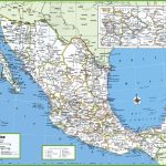 Large Detailed Map Of Mexico With Cities And Towns | Mexico | Map   Printable Map Of Mexico City