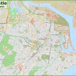 Large Detailed Map Of Newcastle   Printable Map Of Newcastle Nsw
