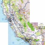 Large Detailed Roads And Highways Map Of California State With All   California Map With All Cities