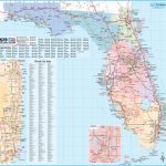 Large Detailed Tourist Map Of Florida   Map Of S Florida