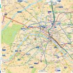 Large Detailed Tourist Map Of Paris With Metro   Paris Map For Tourists Printable