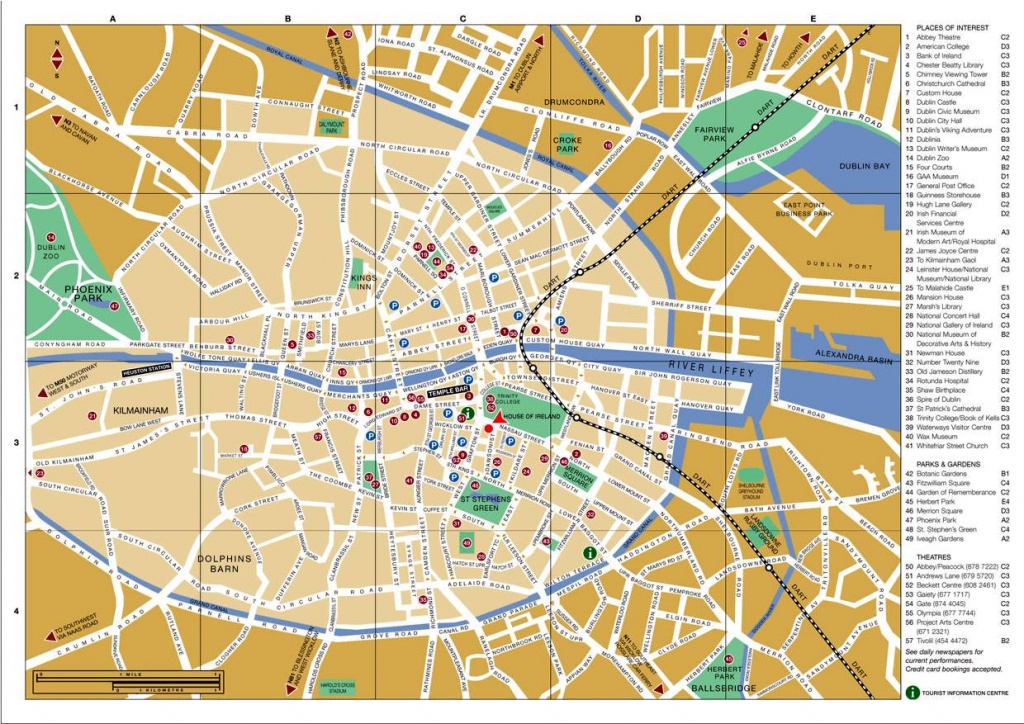 Large Dublin Maps For Free Download And Print | High-Resolution And - Dublin Tourist Map Printable