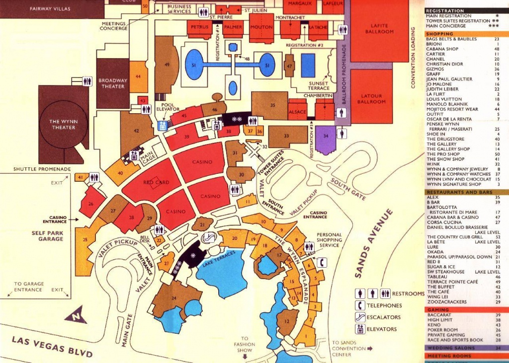 Large Las Vegas Maps For Free Download And Print | High-Resolution - Las Vegas Tourist Map Printable