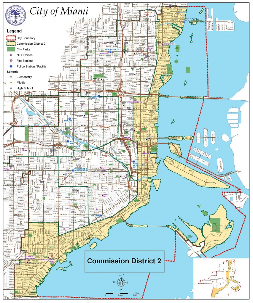 Large Miami Maps For Free Download And Print | High-Resolution And - The Map Of Miami Florida