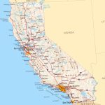 Large Road Map Of California Sate With Relief And Cities | Vidiani   California Map With All Cities