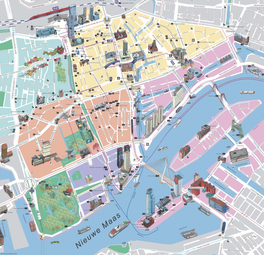 Large Rotterdam Maps For Free Download And Print | High-Resolution - Free Printable Aerial Maps